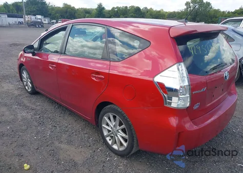 2014 Toyota Prius V Five from USA, damaged, VIN JTDZN3EU6E3305191